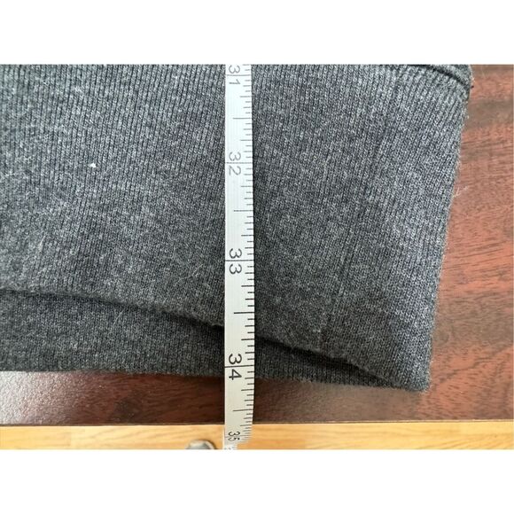 PINK Victoria’s Secret 3/4 Sleeve Dark Grey Hoodie Dress Size XXL - Picture 8 of 8